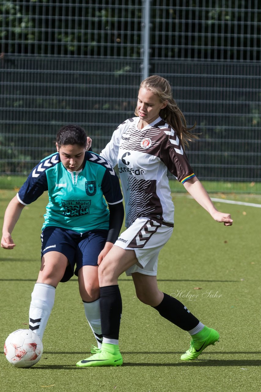 Bild 169 - B-Juniorinnen Wedel - St. Pauli : Ergebnis: 1:2